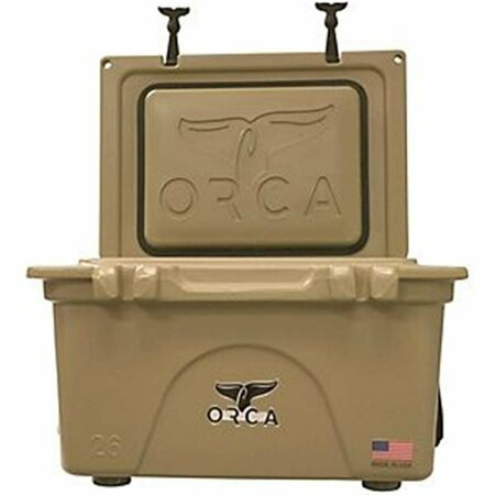 ORCA 206276 ORCT026 26 qt. Insulated Cooler, Tan OR388265